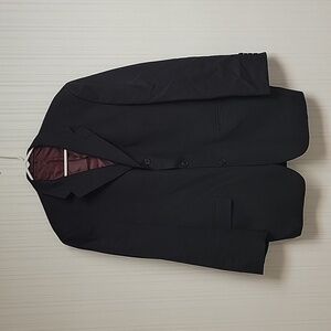 Ted Baker Endurance black blazer sz 42R 100% pure new wool. Lining 100% viscose.